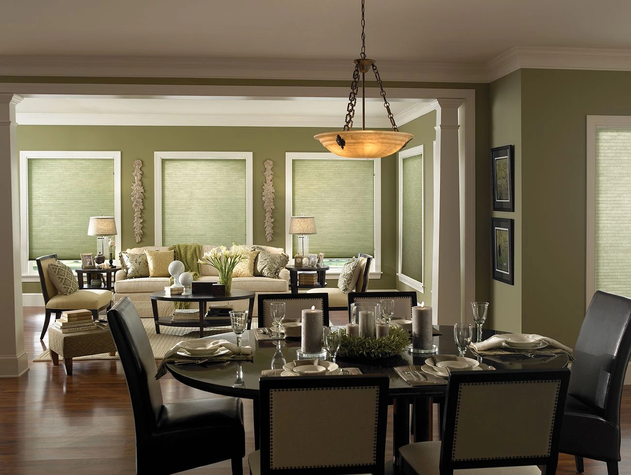 Blinds by Vertican cellular supplier example. Exact fabric and operating configuration are specified separately.