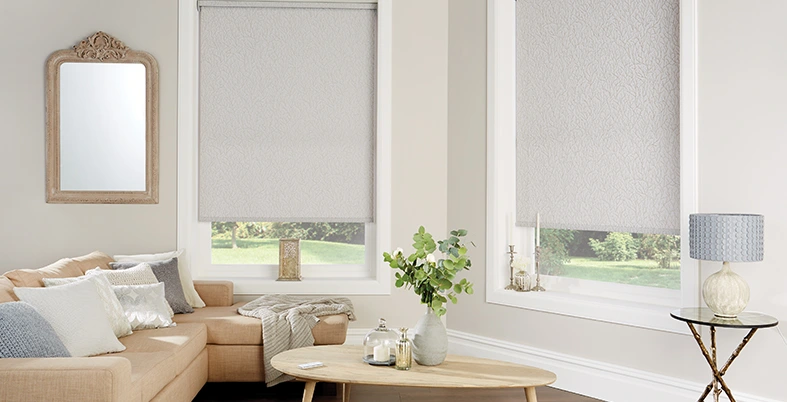 Blinds by Vertican Designer Collection supplier room example.