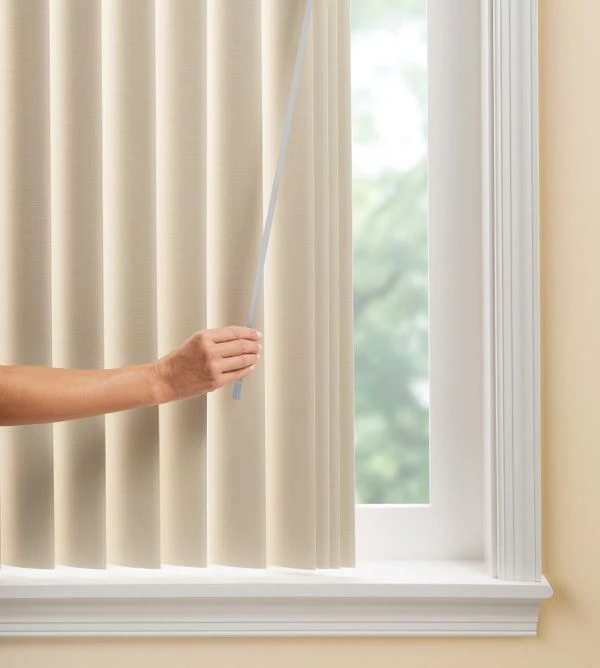 Alta Vertical Blind Safety Wand operating detail.