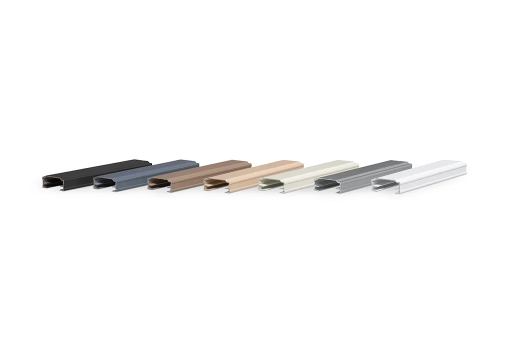 Elite cellular-shade bottom-rail options.