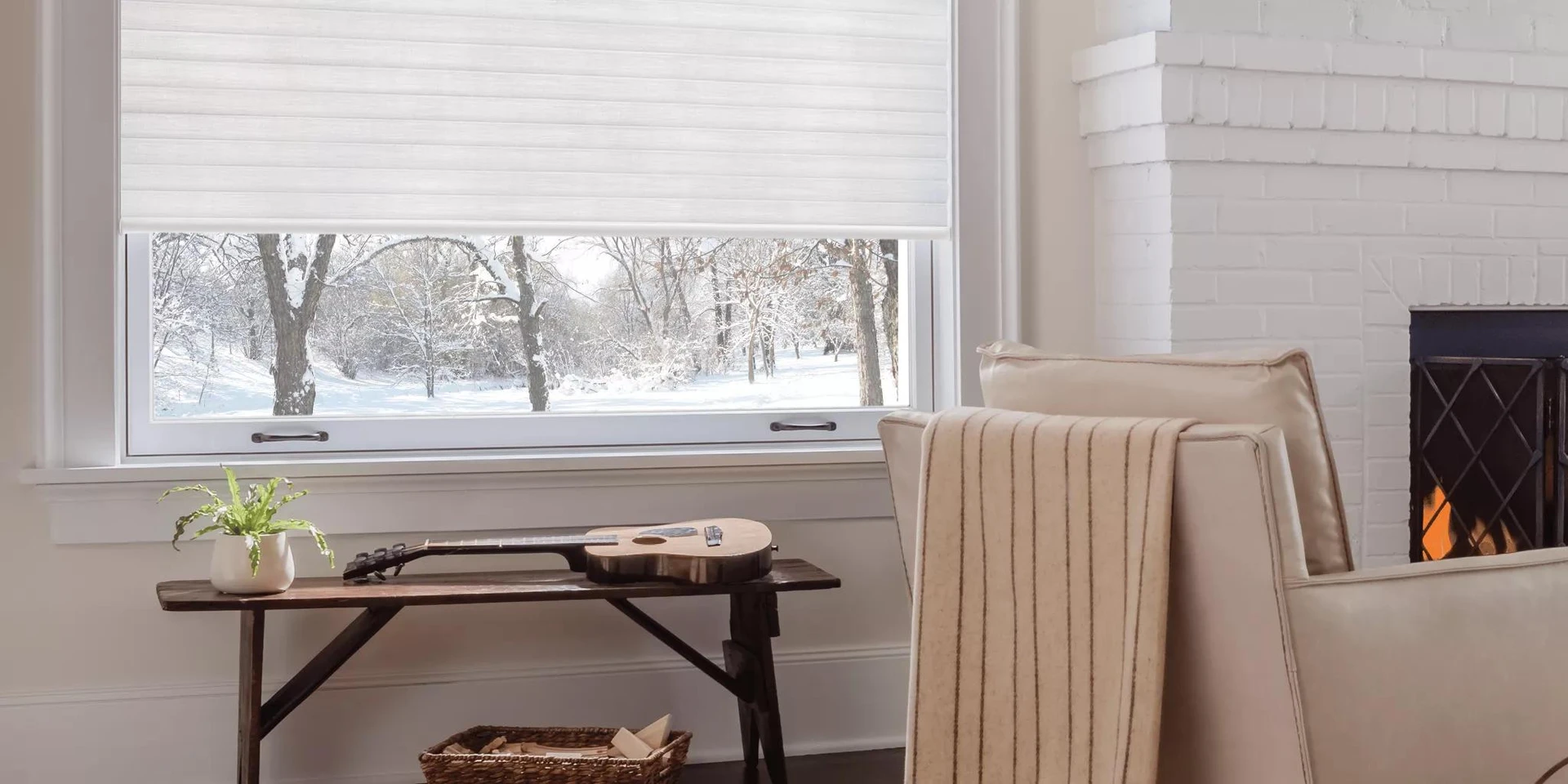 Hunter Douglas Sonnette Cellular Roller Shades supplier example