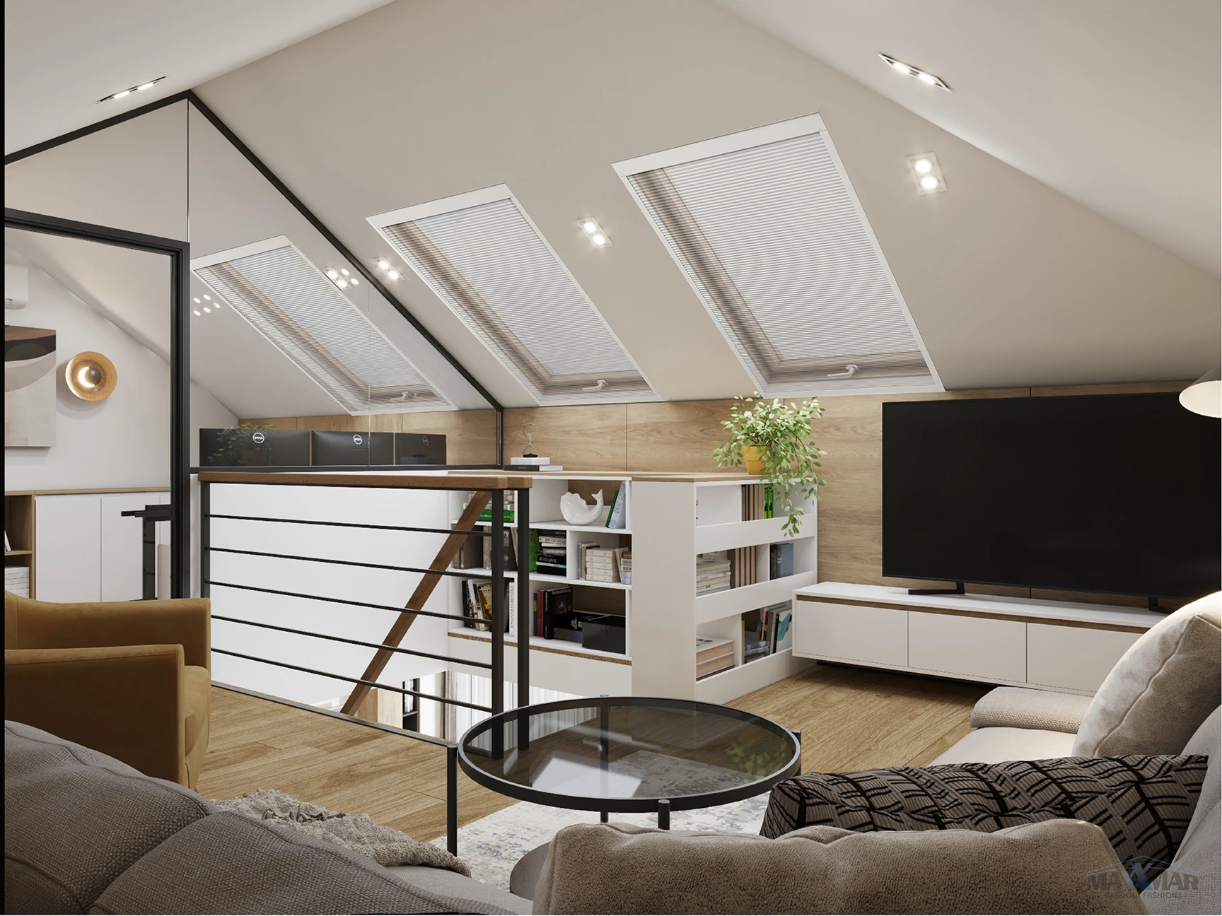 Maxxmar Cellular Shades: window-covering example.
