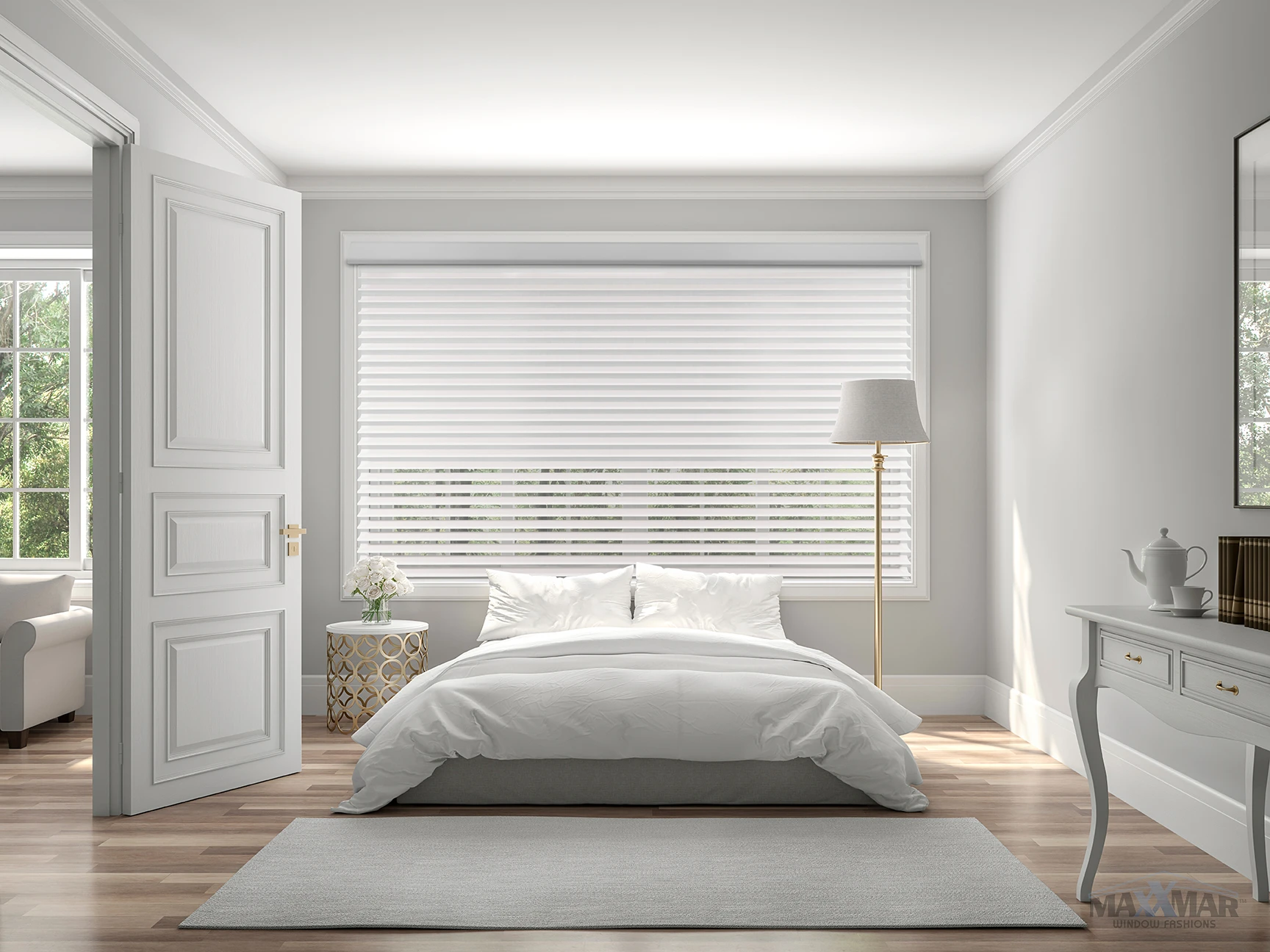 Maxxmar Opera / Double Shades: window-covering example.
